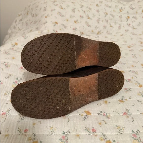 DaVinci Dark Brown Leather Ankle Boots - Picture 5 of 8